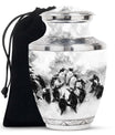 Penguin Theme Large Urn 10 Inch
