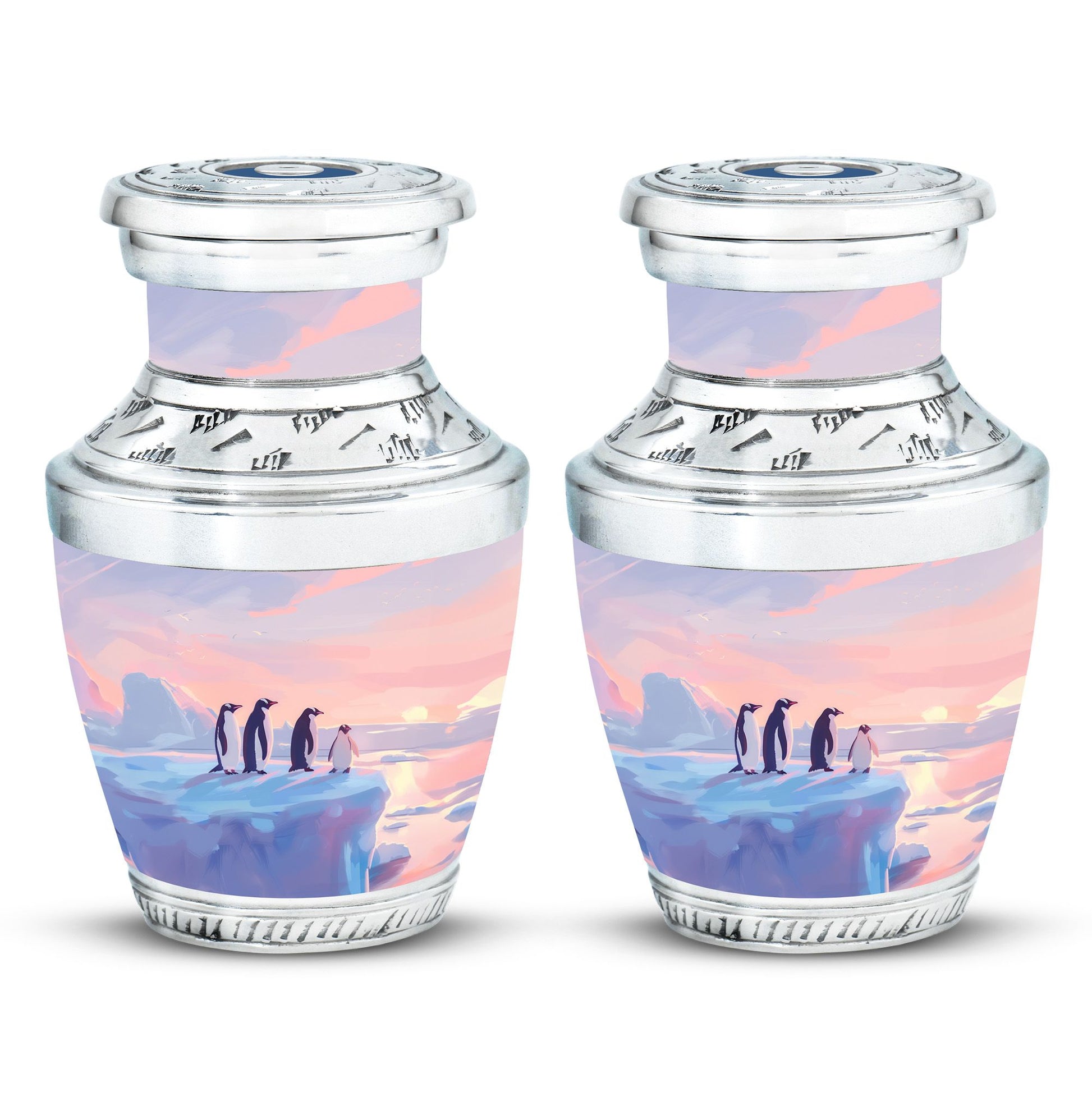 Penguin Theme 3 Inch Keepsake Pack of 2