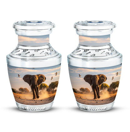Elephant Theme 3 Inch Keepsake Pack of 2