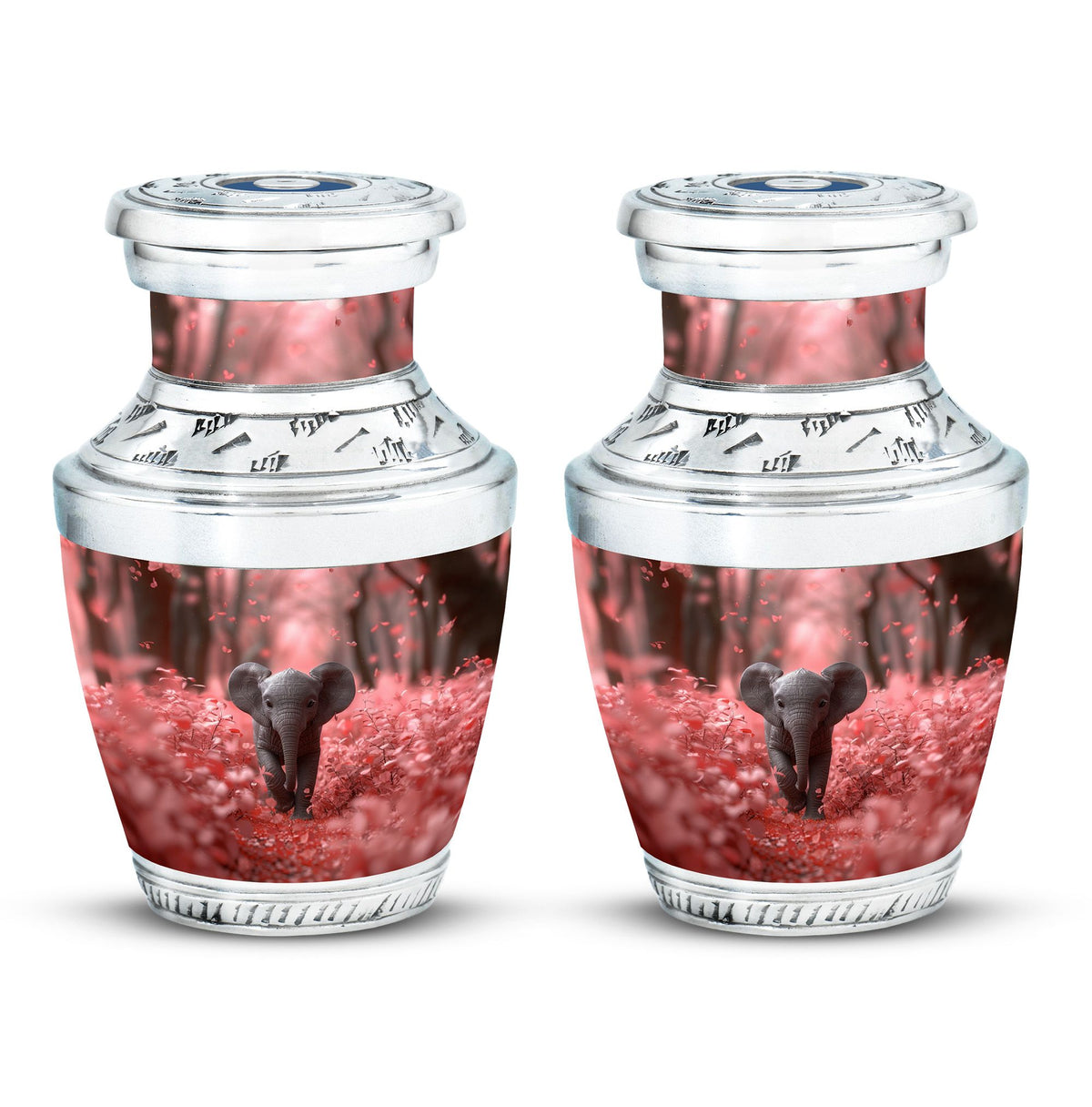 Elephant Theme 3 Inch Keepsake Pack of 2