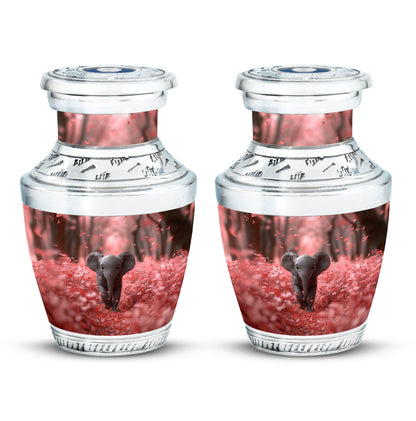 Elephant Theme 3 Inch Keepsake Pack of 2