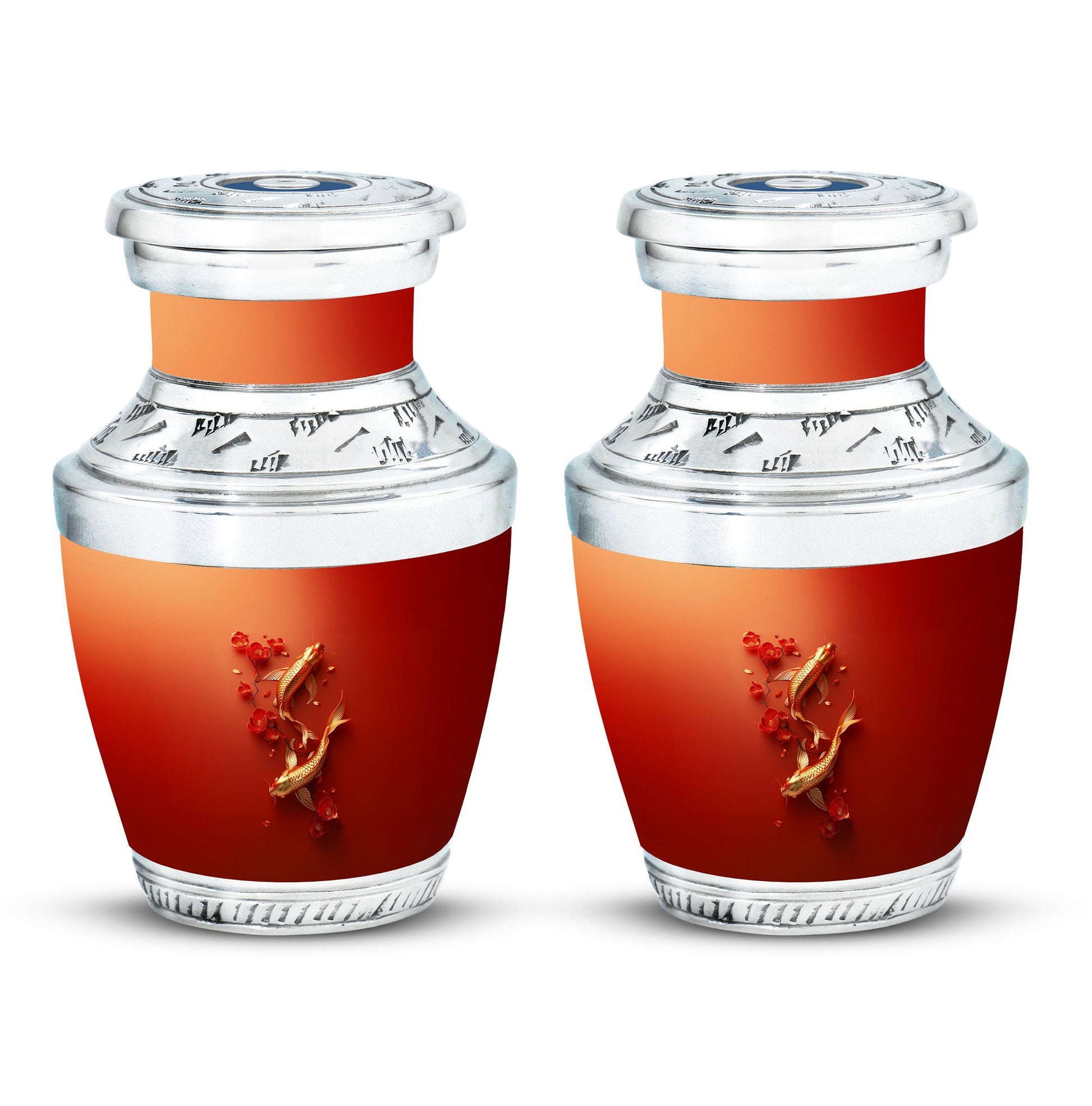 Gold Fish Theme 3 Inch Keepsake Pack of 2