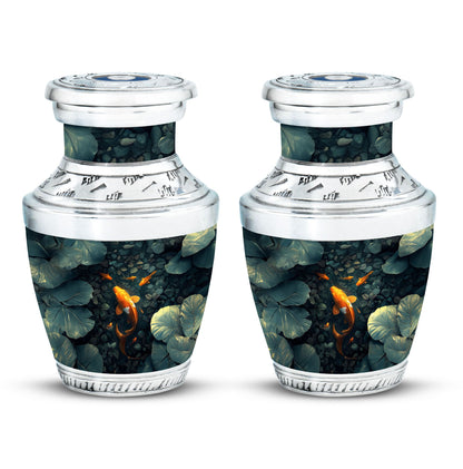 Gold Fish Theme 3 Inch Keepsake Pack of 2