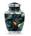 Gold Fish Theme Large Urn 10 Inch