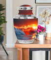 Ocean Waves Theme Large Urn With 1 Keepsake Urn