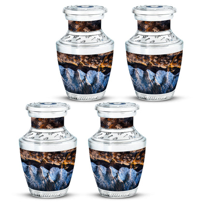 Ocean Waves Theme 3 Inch Keepsake Pack of 4