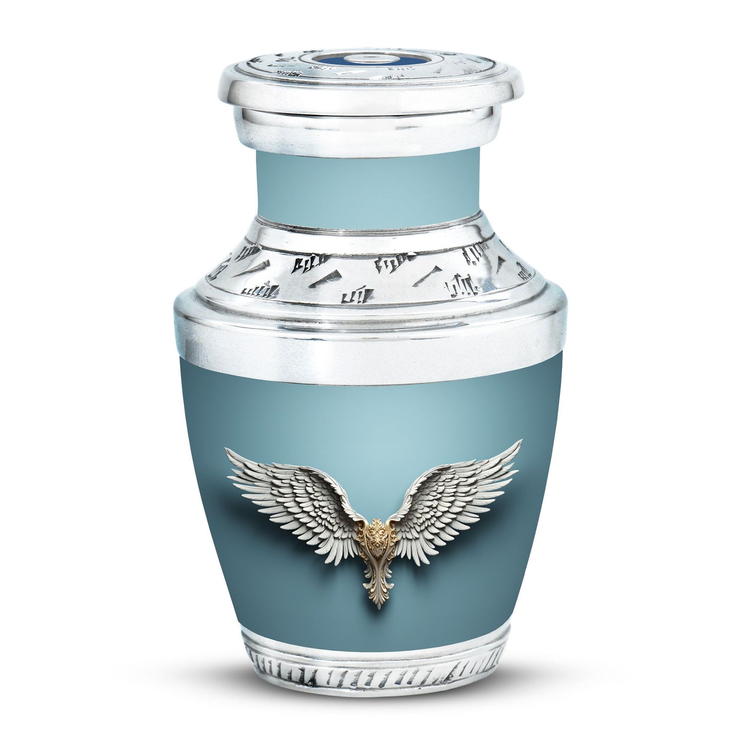 Wings Blue Theme 3 Inch Keepsake