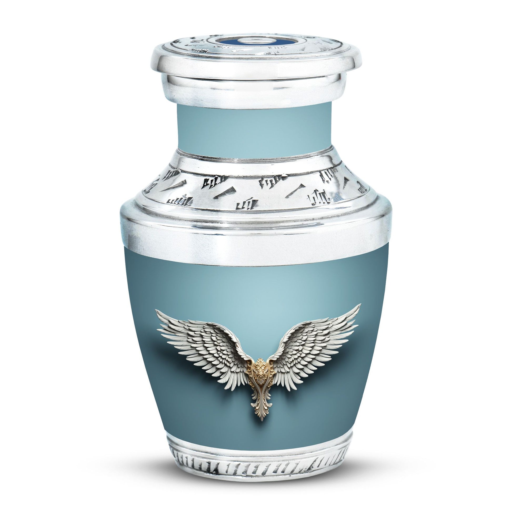 Wings Blue Theme 3 Inch Keepsake