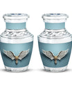Wings Blue Theme 3 Inch Keepsake Pack of 2
