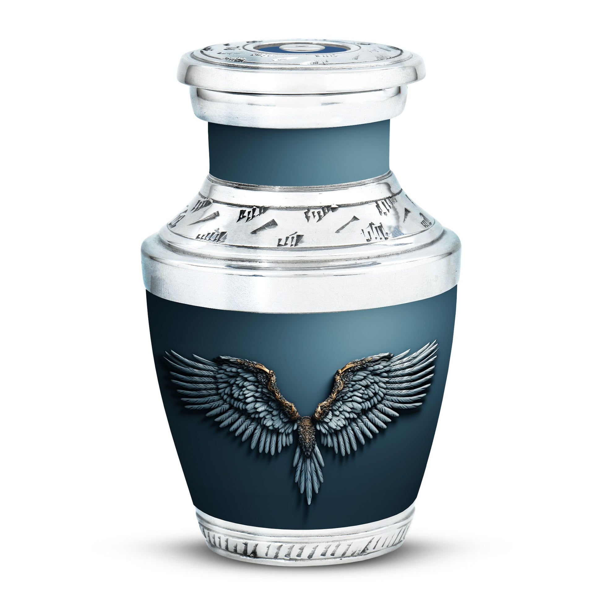 Wings Blue Theme 3 Inch Keepsake