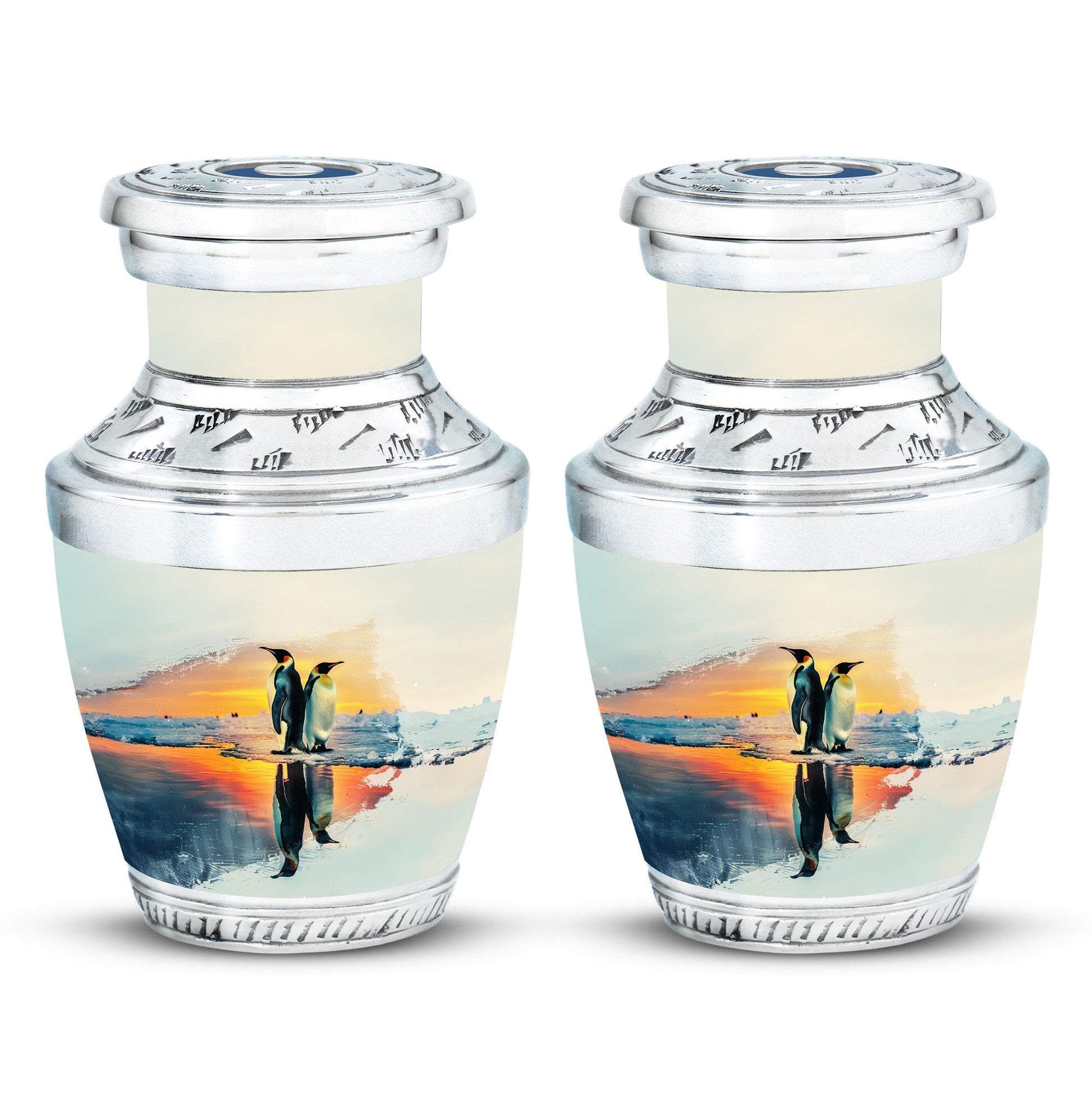 Penguin Theme 3 Inch Keepsake Pack of 2