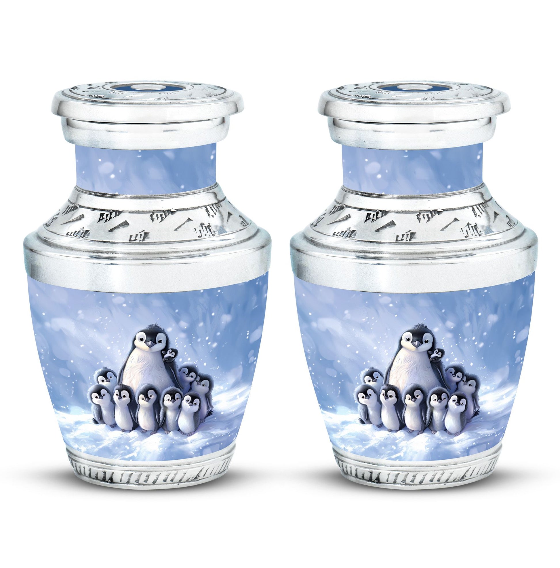 Penguin Theme 3 Inch Keepsake Pack of 2