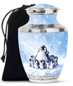 Penguin Theme Large Urn 10 Inch