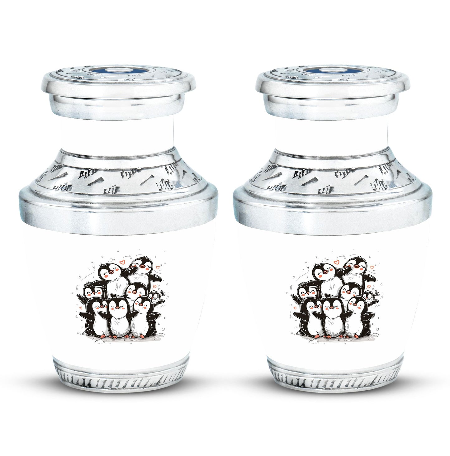 Penguin Theme 3 Inch Keepsake Pack of 2