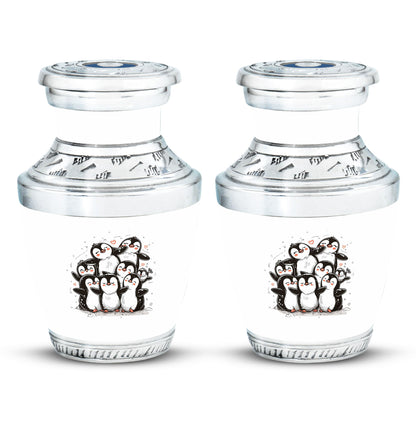 Penguin Theme 3 Inch Keepsake Pack of 2