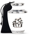 Penguin Theme Large Urn 10 Inch