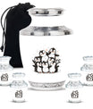 Penguin Theme Large Urn With 4 Keepsake Urn