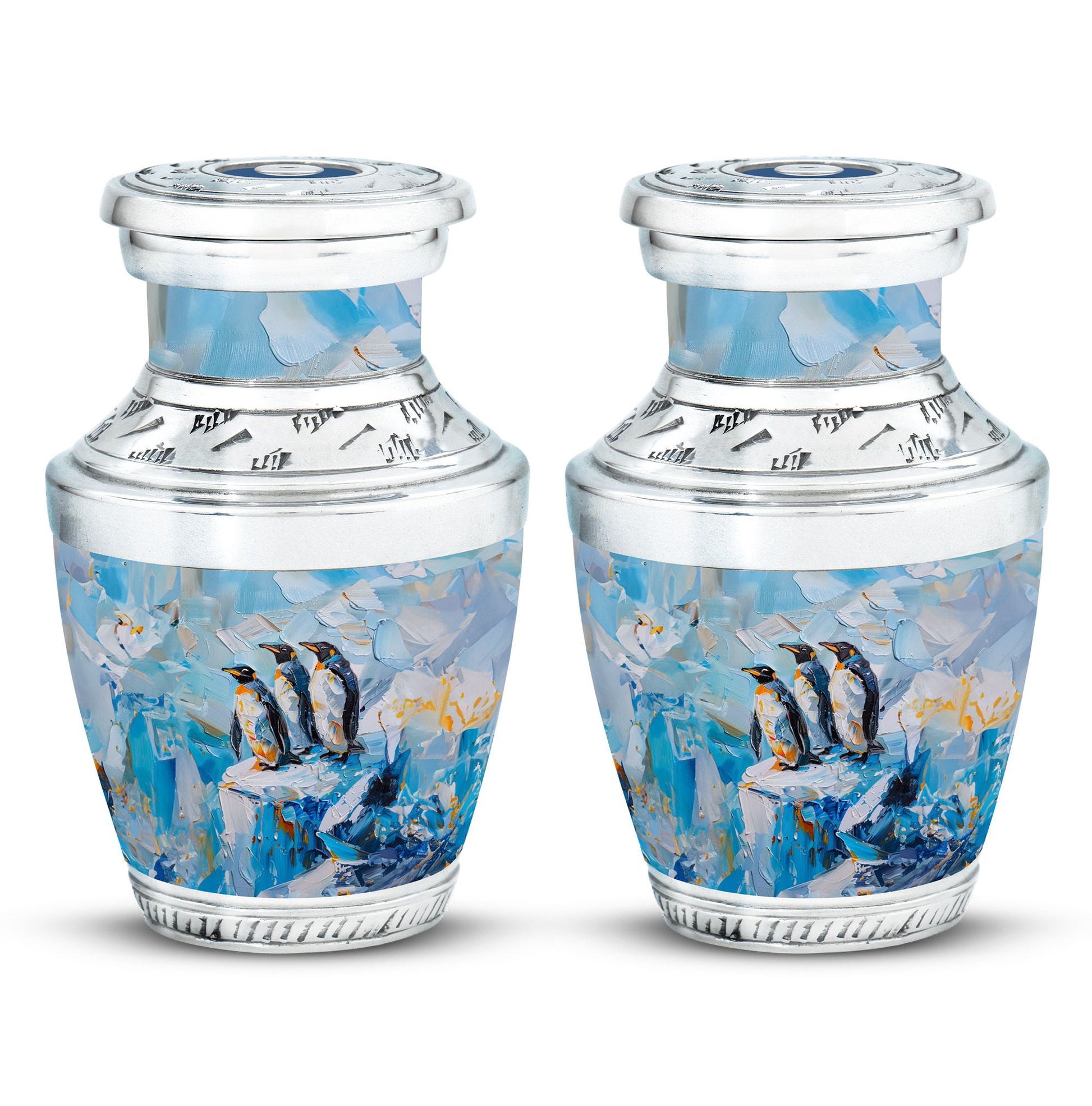 Penguin Theme 3 Inch Keepsake Pack of 2