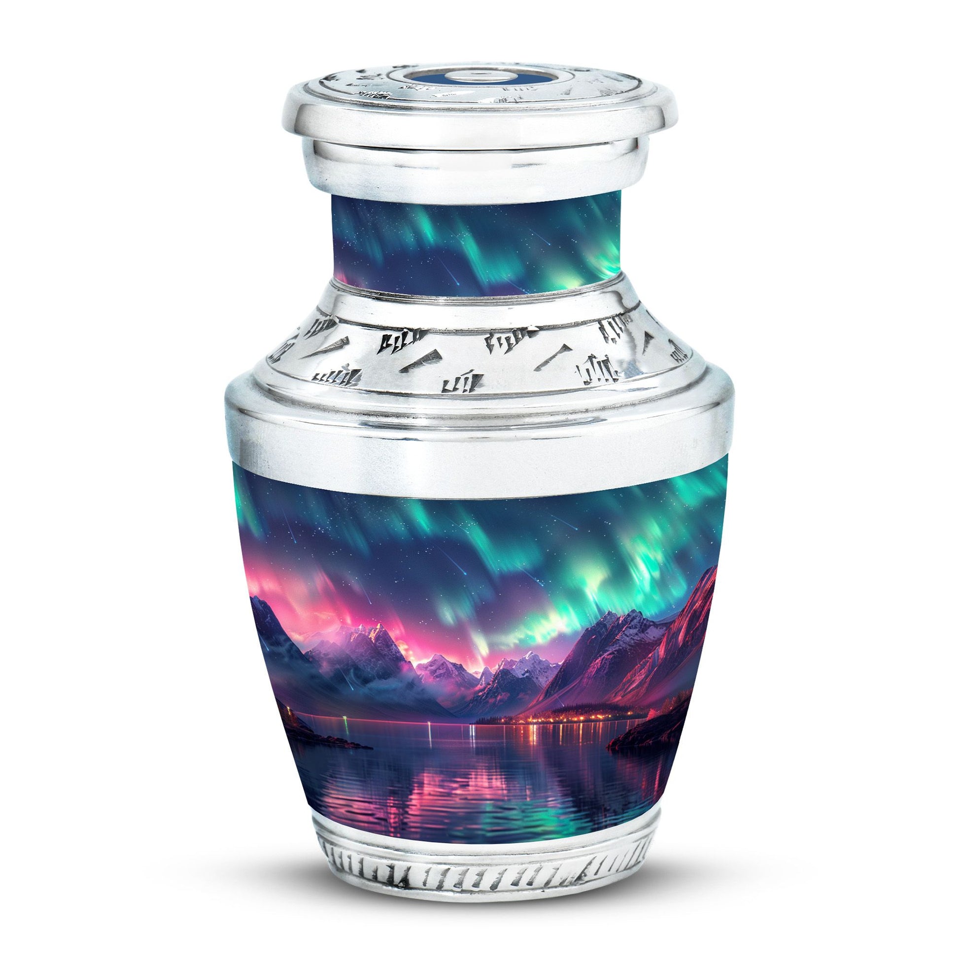 Aurora Borealis Theme 3 Inch Keepsake