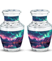 Aurora Borealis Theme 3 Inch Keepsake Pack of 2