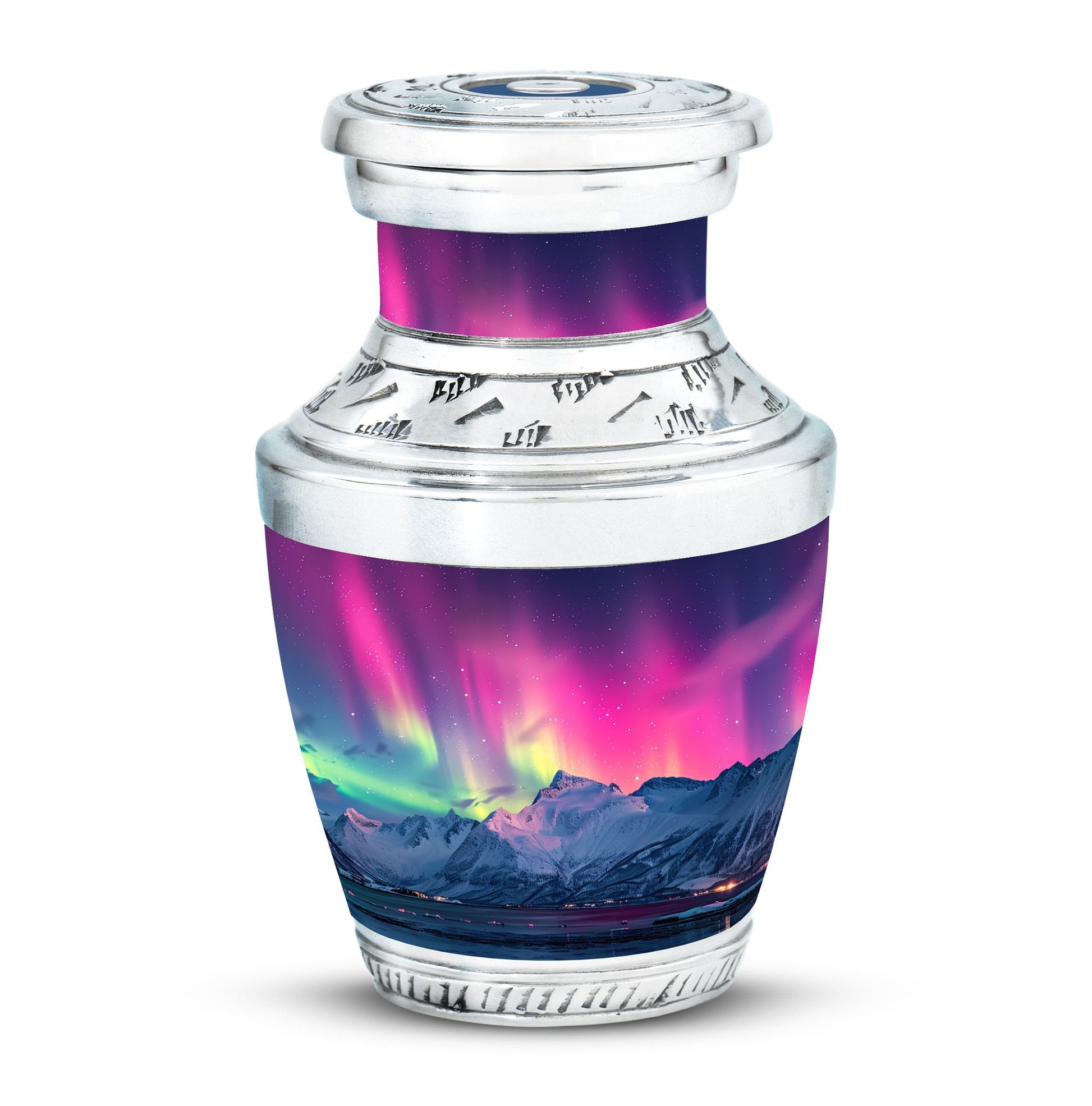 Aurora Borealis Theme 3 Inch Keepsake