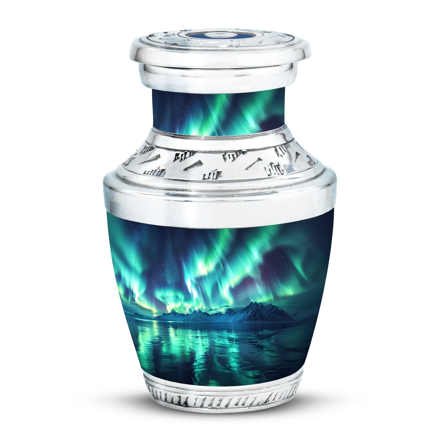 Aurora Borealis Borealis Theme 3 Inch Keepsake