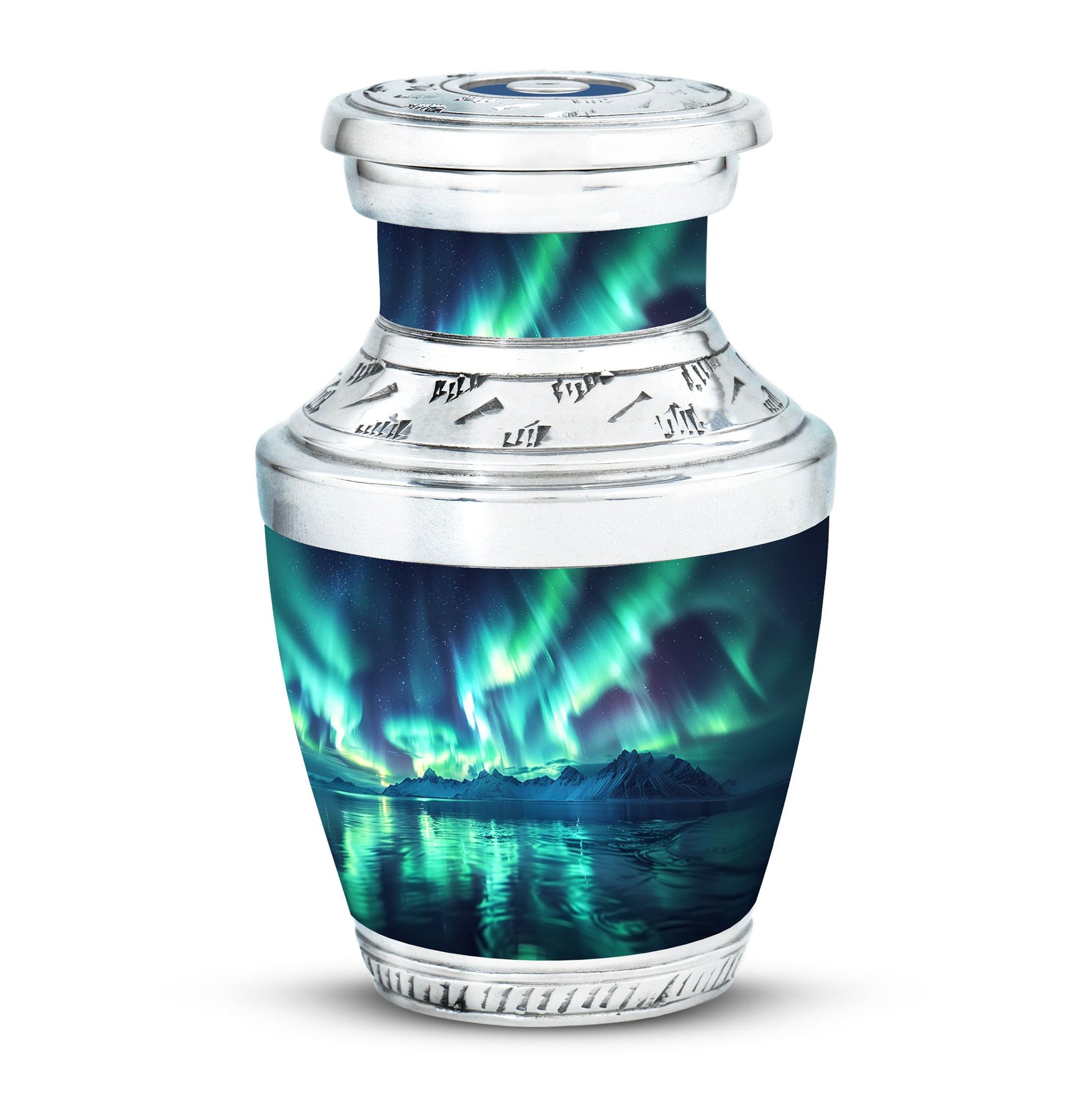 Aurora Borealis Borealis Theme 3 Inch Keepsake