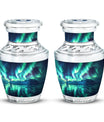Aurora Borealis Borealis Theme 3 Inch Keepsake Pack of 2
