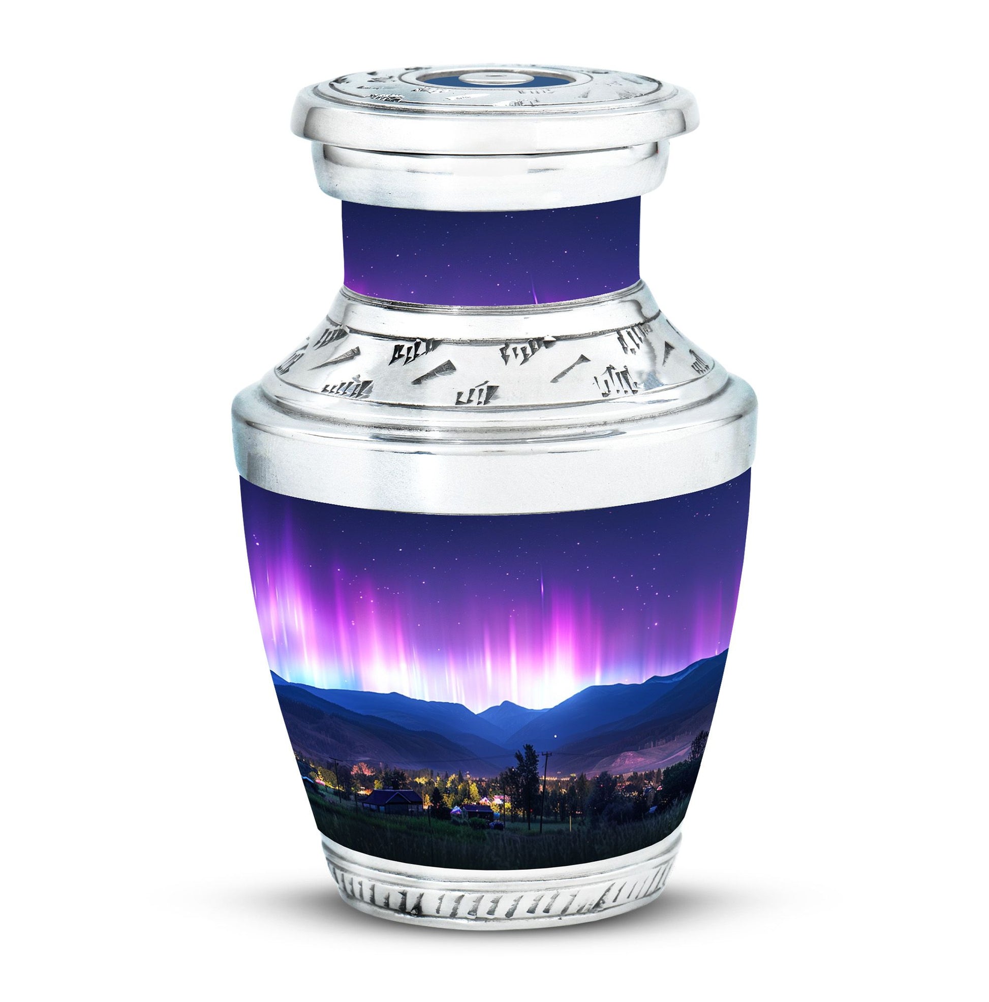 Aurora Borealis Theme 3 Inch Keepsake