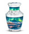 Aurora Borealis Theme 3 Inch Keepsake