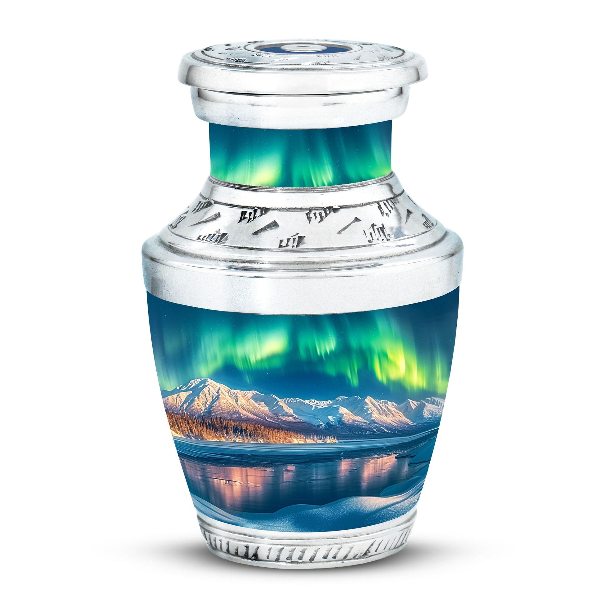 Aurora Borealis Theme 3 Inch Keepsake