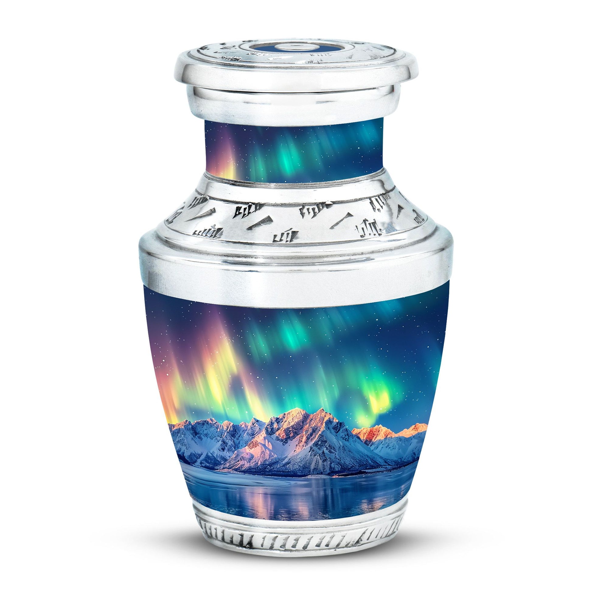 Aurora Borealis Theme 3 Inch Keepsake