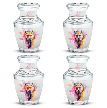 Fox Theme 3 Inch Keepsake Pack of 4