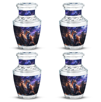 Fox Theme 3 Inch Keepsake Pack of 4