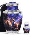 Fox Theme Large Urn With 1 Keepsake Urn