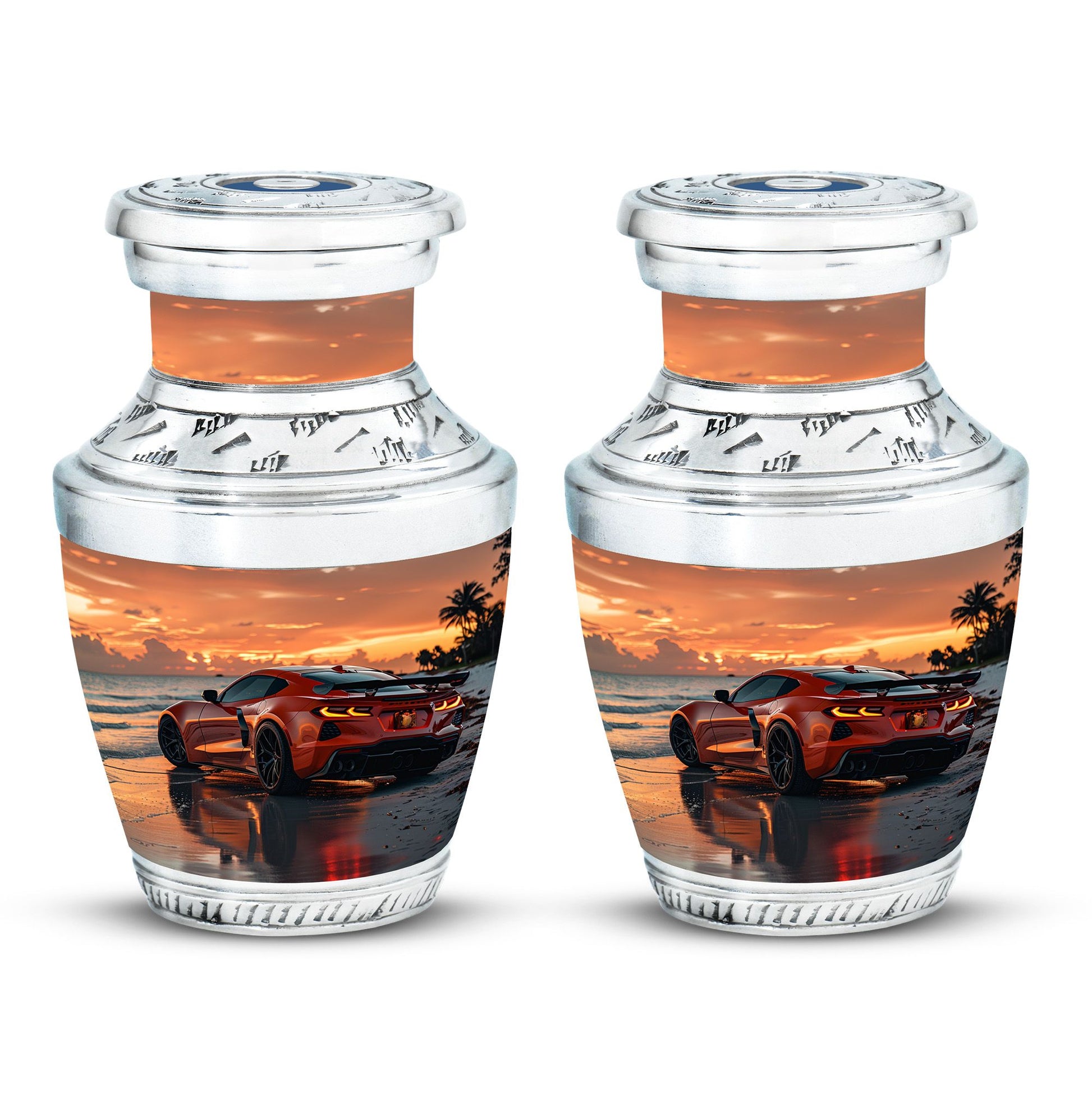 Car Theme 3 Inch Keepsake Pack of 2