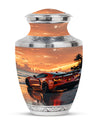 Car Theme Large Urn 10 Inch