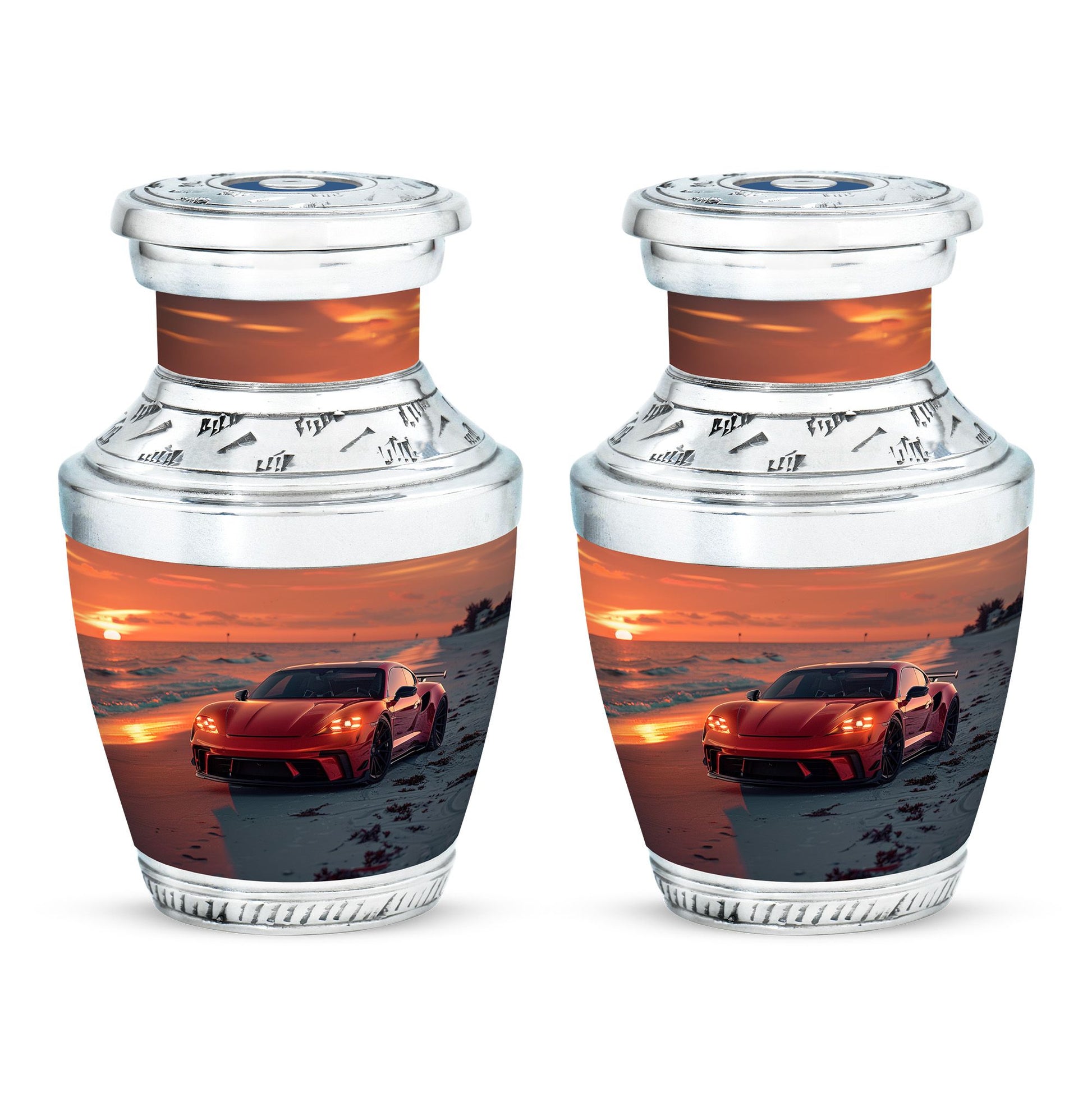 Car Theme 3 Inch Keepsake Pack of 2