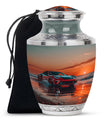 Sports Cremation Urn Adult Male - Racing Car Urn For Adult Male