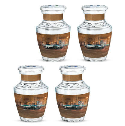 Car Theme 3 Inch Keepsake Pack of 4
