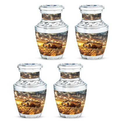 Car Theme 3 Inch Keepsake Pack of 4