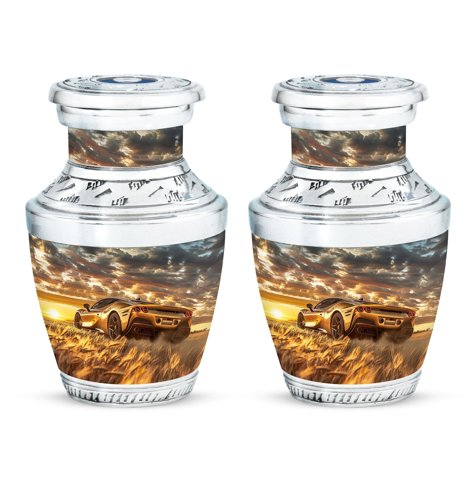 Car Theme 3 Inch Keepsake Pack of 2