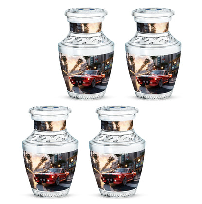 Car Theme 3 Inch Keepsake Pack of 4