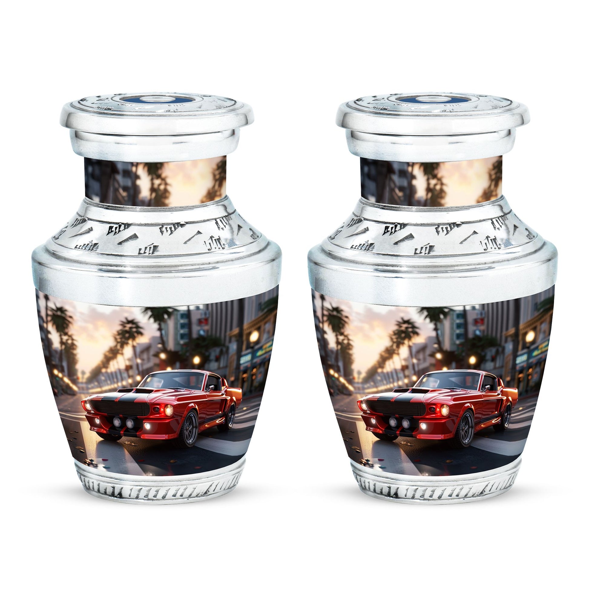 Car Theme 3 Inch Keepsake Pack of 2