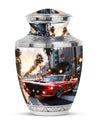 Car Theme Large Urn 10 Inch