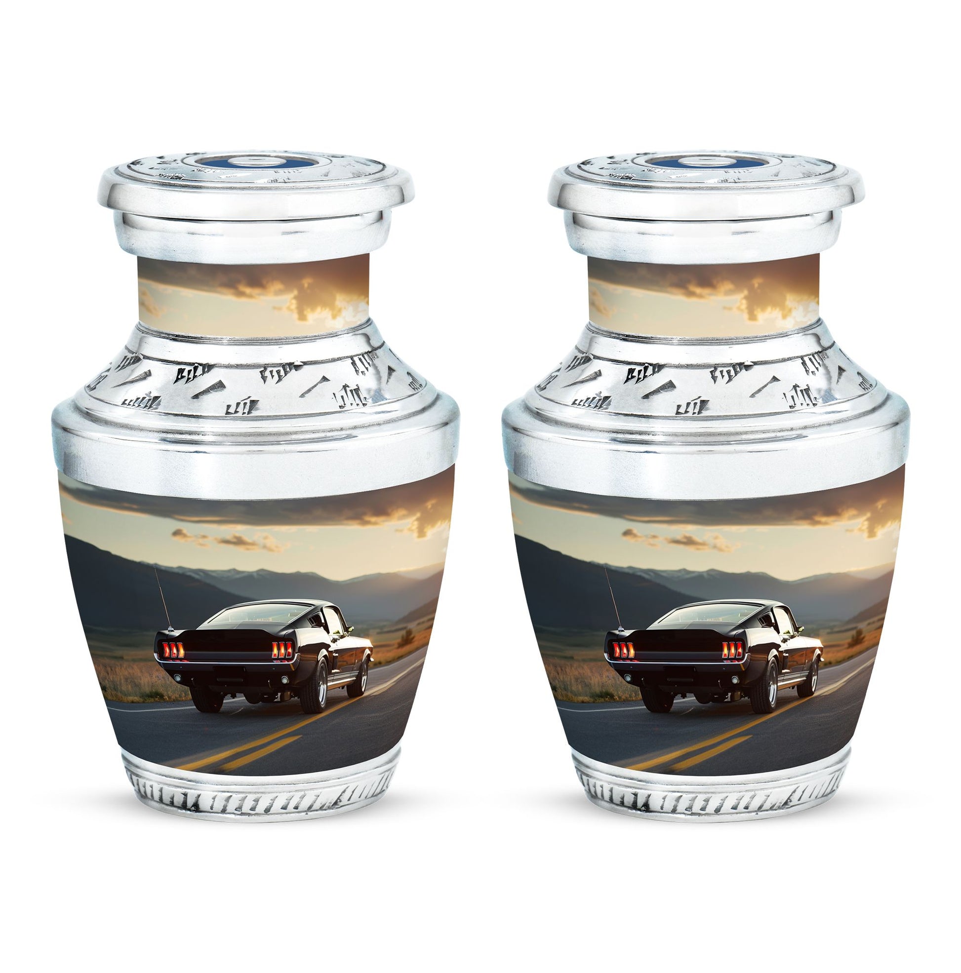 Car Theme 3 Inch Keepsake Pack of 2
