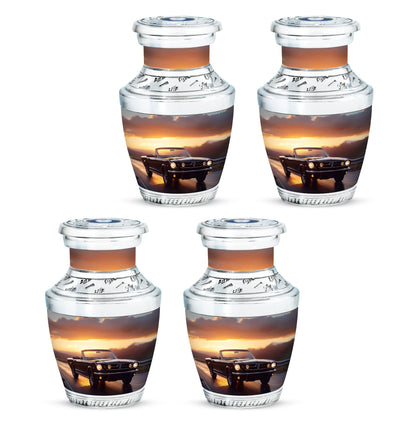 Car Theme 3 Inch Keepsake Pack of 4