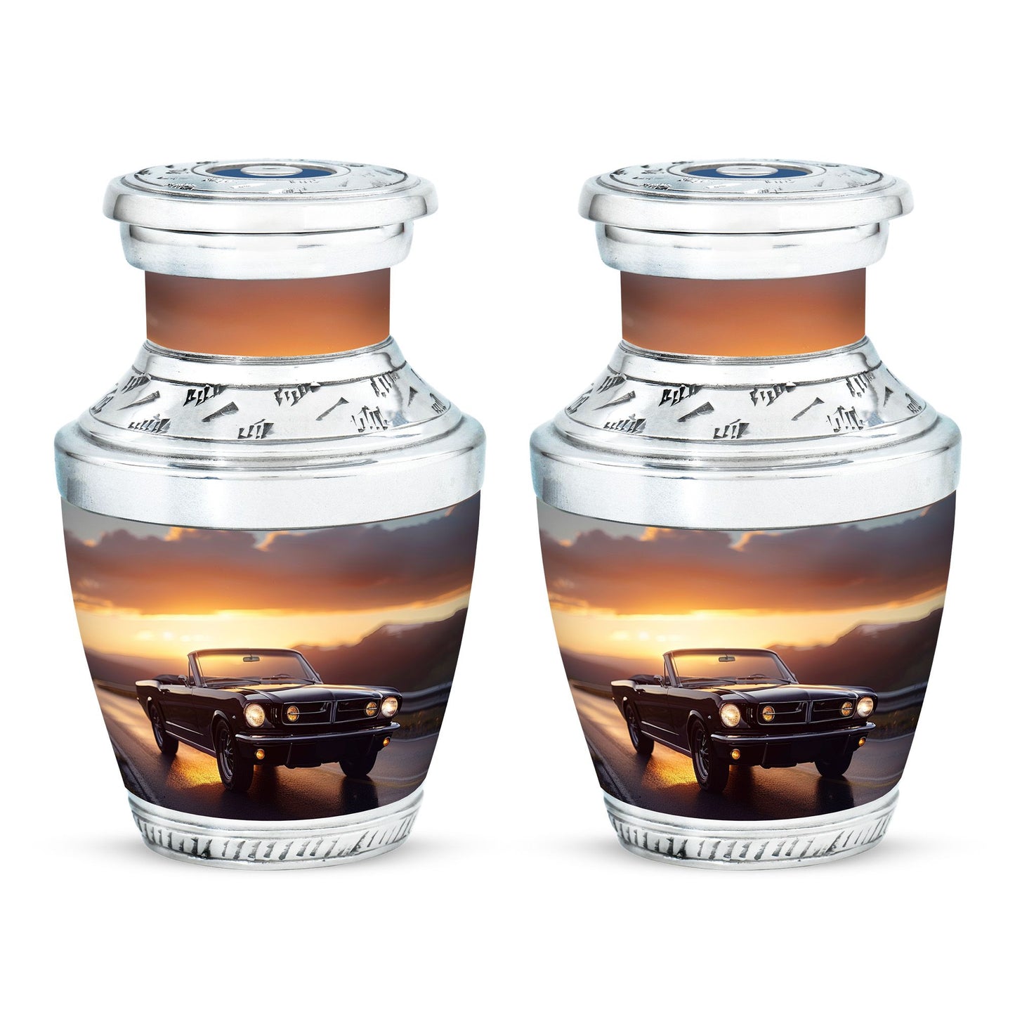 Car Theme 3 Inch Keepsake Pack of 2