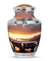 Car Theme Large Urn 10 Inch