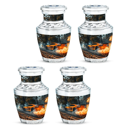 Car Theme 3 Inch Keepsake Pack of 4
